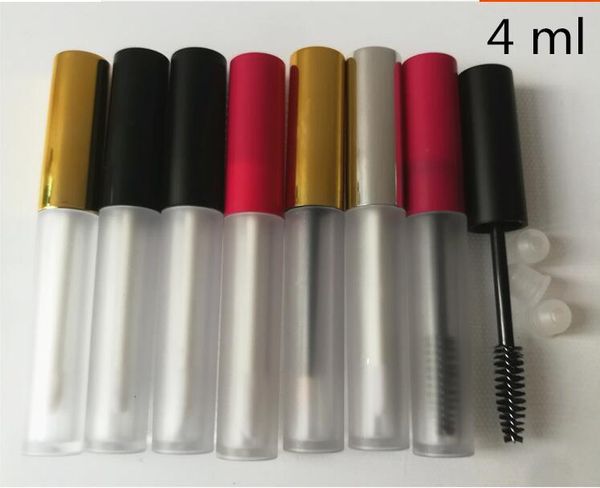 storage bottles & jars 4 ml matte plastic lip gloss bottle gold black red cover eye liner mascara cosmetic packaging containers 50 pcs
storage bottles & jars 4 ml matte plastic lip gloss bottle gold black red cover eye liner mascara cosmetic packaging containers 50 pcs