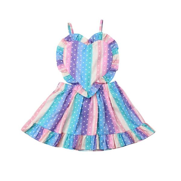 girl's dresses summer loverly baby girl heart polka dot dress sleeveless ruffle dream romper princess party sundress children vestidos, Red;yellow
girl's dresses summer loverly baby girl heart polka dot dress sleeveless ruffle dream romper princess party sundress children vestidos, Red;yellow