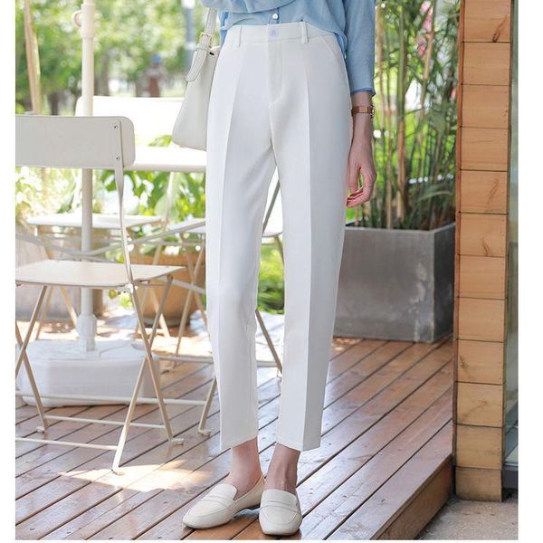 women's pants & capris women 2021 autumn fashion high waist straight female solid color loose trousers ladies casual pockets m558, Black;white
women's pants & capris women 2021 autumn fashion high waist straight female solid color loose trousers ladies casual pockets m558, Black;white