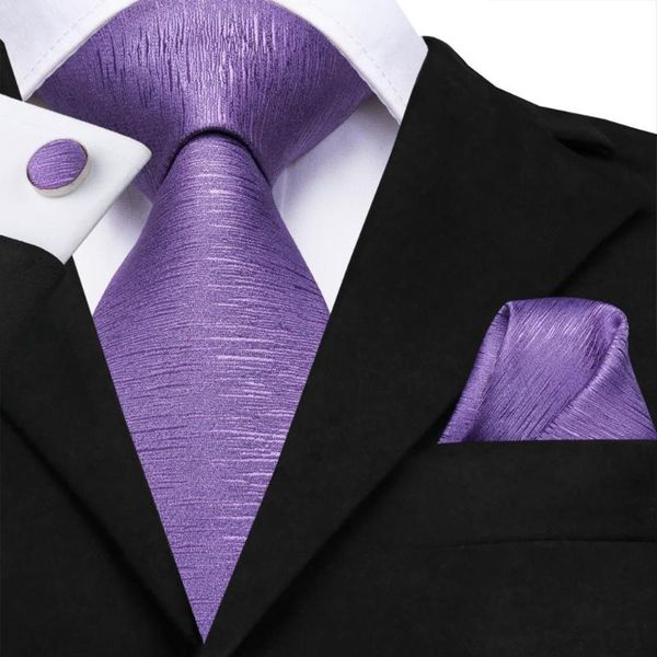 bow ties light purple solid silk wedding tie for men handky cufflink gift necktie fashion designer business party dropship hi-tie, Black;gray 
bow ties light purple solid silk wedding tie for men handky cufflink gift necktie fashion designer business party dropship hi-tie, Black;gray