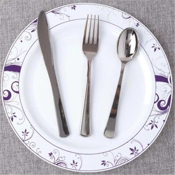 imitation metal plating film grade plastic cutlery spoon disposable western steak cutlery dinner party banquet 10/bag
imitation metal plating film grade plastic cutlery spoon disposable western steak cutlery dinner party banquet 10/bag