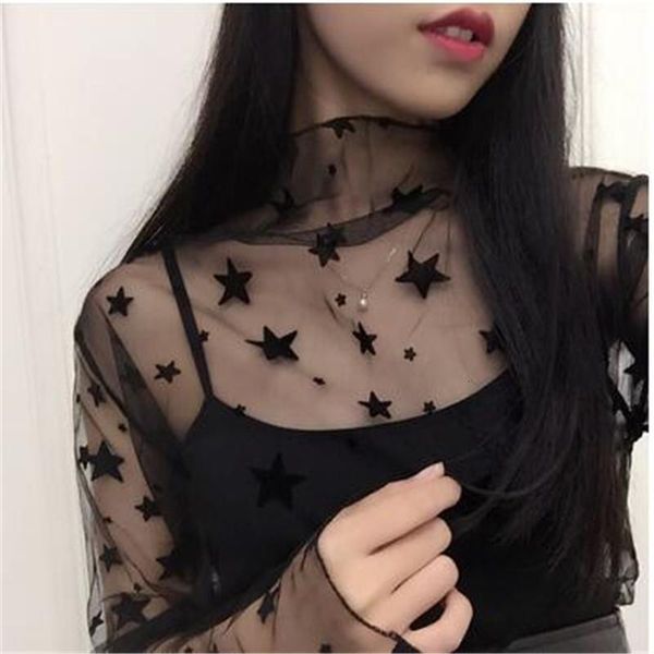 summer fashion harajuku transparent graphic t shirts women mesh tshirt long sleeve tee for women 2021, White
summer fashion harajuku transparent graphic t shirts women mesh tshirt long sleeve tee for women 2021, White