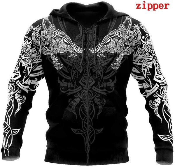women's hoodies & sweatshirts viking tattoo 3d printed harajuku coat jacket men for women fashion zipper drop 05, Black
women's hoodies & sweatshirts viking tattoo 3d printed harajuku coat jacket men for women fashion zipper drop 05, Black