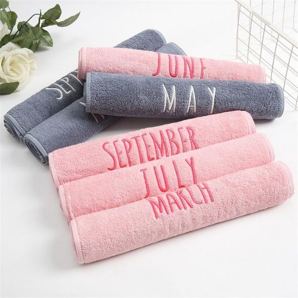 towel 70*140cm 100% cotton soft water absorbent white month embroidery men and women simple fashion thickened bath towels
towel 70*140cm 100% cotton soft water absorbent white month embroidery men and women simple fashion thickened bath towels