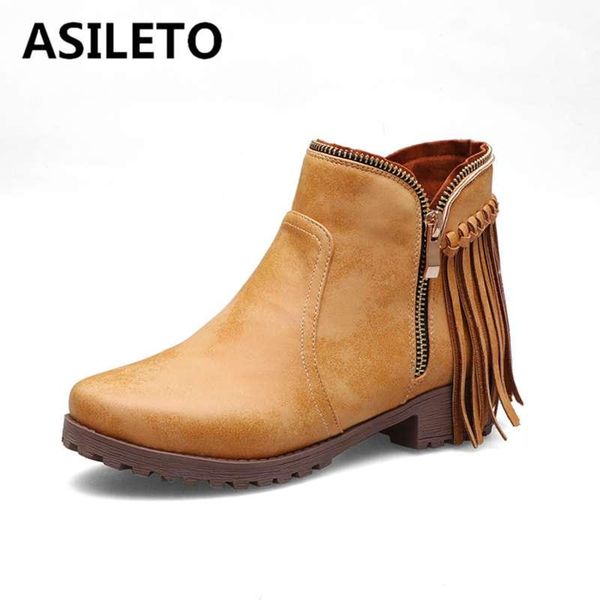 boots asileto size 33-47 european american fringe woman short tassel for women low heels round toe zipper motocross western bota, Black
boots asileto size 33-47 european american fringe woman short tassel for women low heels round toe zipper motocross western bota, Black