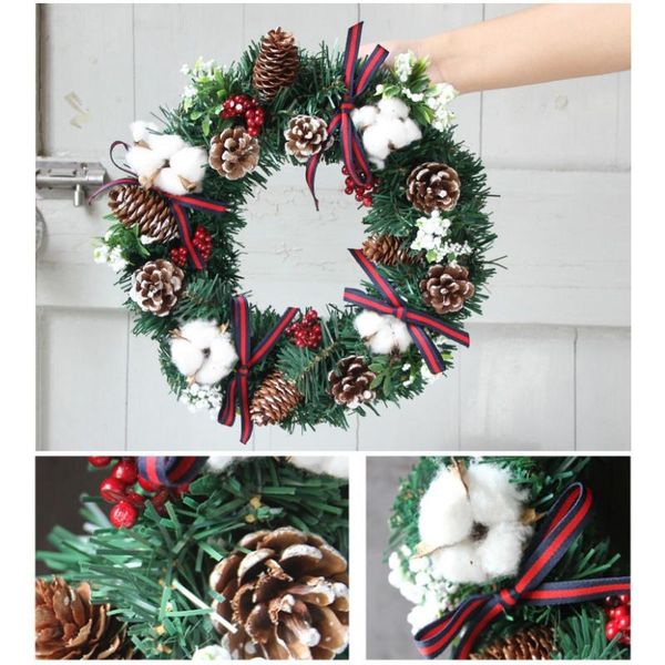 decorative flowers & wreaths christmas wreath with artificial berry pine cone and bows front door hanging garland holiday home decor `
decorative flowers & wreaths christmas wreath with artificial berry pine cone and bows front door hanging garland holiday home decor `
