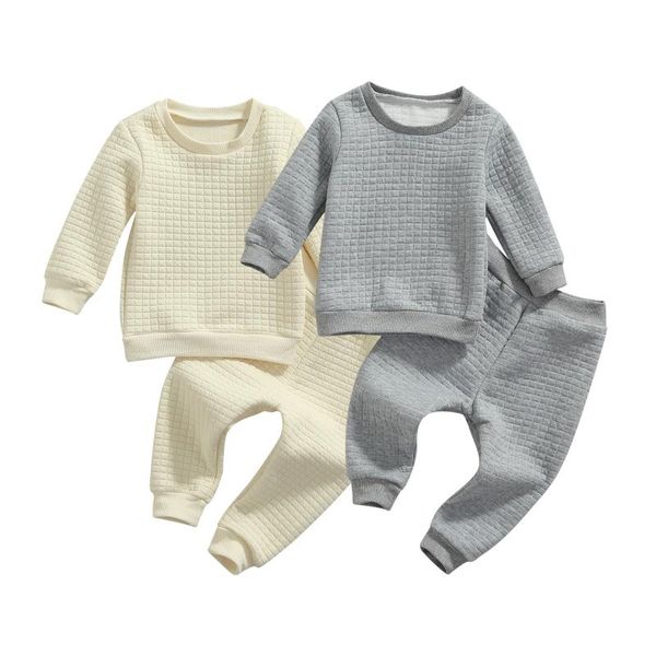 clothing sets 1-5y autumn winter girls boys tracksuits kids clothes solid long sleeve pullover sweatshirts + pants toddler casual outfit, White
clothing sets 1-5y autumn winter girls boys tracksuits kids clothes solid long sleeve pullover sweatshirts + pants toddler casual outfit, White
