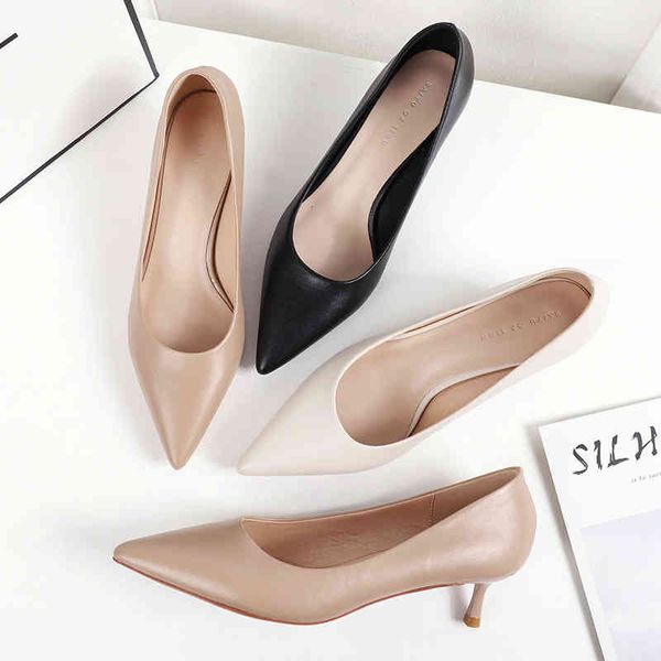 dress shoes novo outono mulher bombas de trabalho sólido apontou toe vestido fino salto 4.5/6.5cm split couro macio 5j9h, Black
dress shoes novo outono mulher bombas de trabalho sólido apontou toe vestido fino salto 4.5/6.5cm split couro macio 5j9h, Black