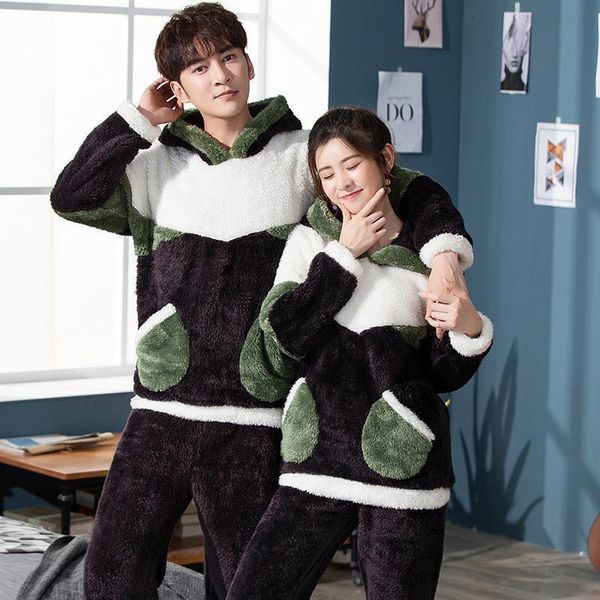 winter couple pajama sets flannel sleepwear men and women thick warm pajamas comfort long sleeves animal homewear, Black;red
winter couple pajama sets flannel sleepwear men and women thick warm pajamas comfort long sleeves animal homewear, Black;red