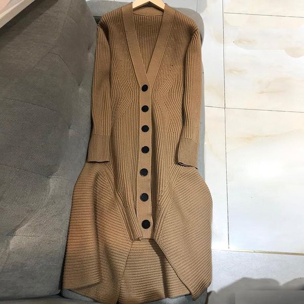 women's knits & tees 2021 autumn winter runway fashion style khaki long sleeve irregular cashmere wool sweater dresses, White
women's knits & tees 2021 autumn winter runway fashion style khaki long sleeve irregular cashmere wool sweater dresses, White