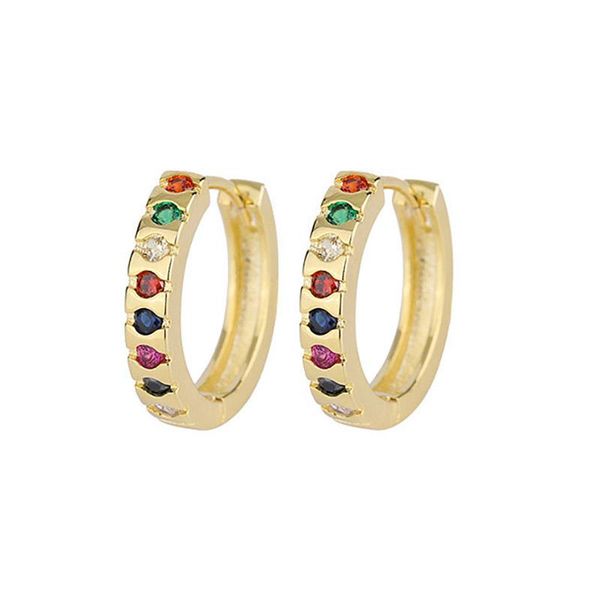 hoop & huggie ins bohemia rainbow stone earrings for women ear ring zircon gold color jewelry accessories girl gift wholesale kbe296, Golden;silver
hoop & huggie ins bohemia rainbow stone earrings for women ear ring zircon gold color jewelry accessories girl gift wholesale kbe296, Golden;silver