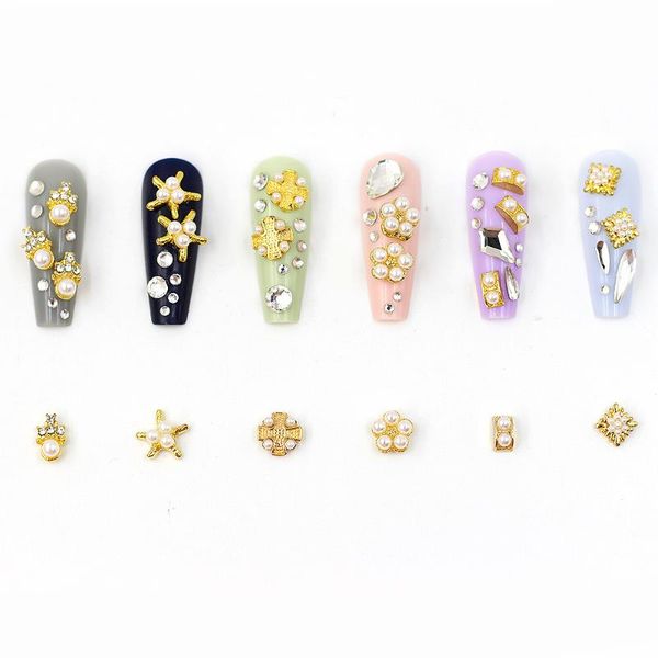 nail art decorations 30pcs/pack shiny alloy decoratin inlaid with pearls glitter decoration, Silver;gold
nail art decorations 30pcs/pack shiny alloy decoratin inlaid with pearls glitter decoration, Silver;gold