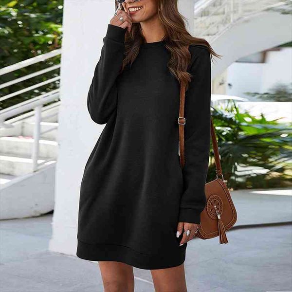 autumn winter womens thicken straight sweatshirt dress casual long sleeve o neck pocket solid pullover vestidos 11 color option, Black;gray
autumn winter womens thicken straight sweatshirt dress casual long sleeve o neck pocket solid pullover vestidos 11 color option, Black;gray
