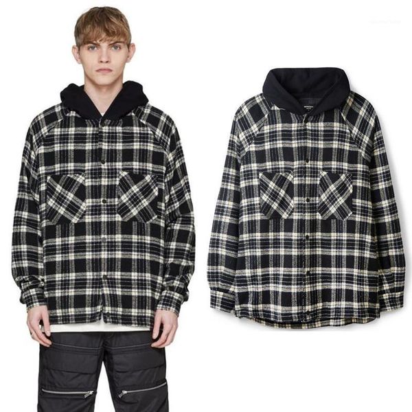 men's hoodies & sweatshirts quality thick flannel represent zip hoodie men women 1:1 black and white plaid
men's hoodies & sweatshirts quality thick flannel represent zip hoodie men women 1:1 black and white plaid