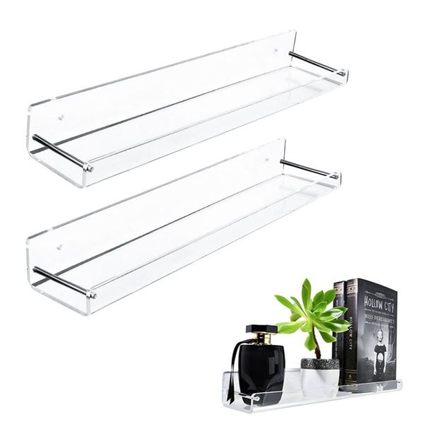 hooks & rails 2pcs/set floating wall hanging display stand acrylic bathroom shampoo toiletries invisible shelf
hooks & rails 2pcs/set floating wall hanging display stand acrylic bathroom shampoo toiletries invisible shelf