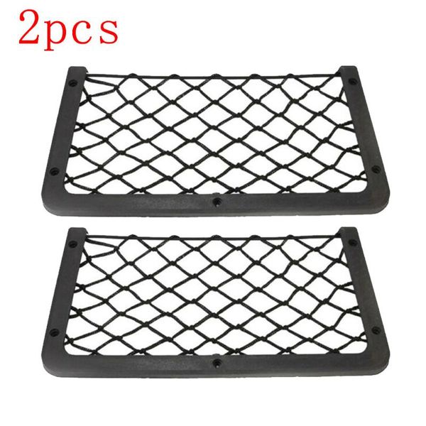 car organizer 2pcs storage mesh bags 320mm x 170mm black easy to install elastic net
car organizer 2pcs storage mesh bags 320mm x 170mm black easy to install elastic net