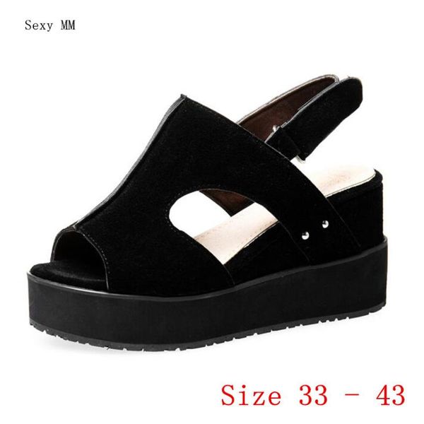sandals women platform high heel wedge summer shoes slippers woman heels wedges gladiator plus size 33- 40 41 42 43, Black
sandals women platform high heel wedge summer shoes slippers woman heels wedges gladiator plus size 33- 40 41 42 43, Black