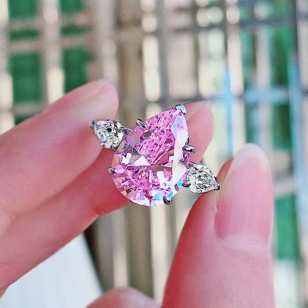 cluster rings 100% 925 sterling silver 10*14mm flower fire drop pear shaped engagement ring, wholesale jewelry gifts for women, Golden;silver
cluster rings 100% 925 sterling silver 10*14mm flower fire drop pear shaped engagement ring, wholesale jewelry gifts for women, Golden;silver