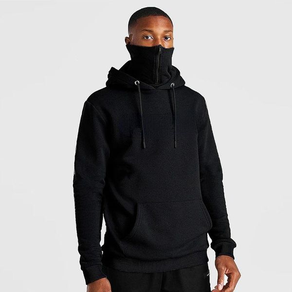 men's hoodies & sweatshirts winter 2021 hooded mask zipper hoodie solid color fleece, Black
men's hoodies & sweatshirts winter 2021 hooded mask zipper hoodie solid color fleece, Black