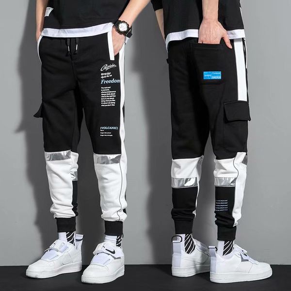 fleece trousers men's summer thin section tide brand korean version of the trend loose spring and autumn casual trousers men's spo, Black
fleece trousers men's summer thin section tide brand korean version of the trend loose spring and autumn casual trousers men's spo, Black