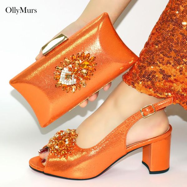 dress shoes african woman orange and bag set applique stones pumps party with matching for wedding, Black
dress shoes african woman orange and bag set applique stones pumps party with matching for wedding, Black
