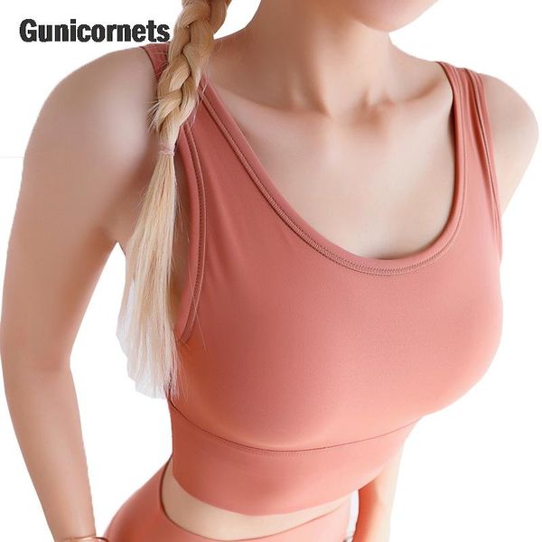 gym clothing 5 color u type seamless high impact strappy women brassiere yoga fitness running sport bras padded push up active wear, White;black
gym clothing 5 color u type seamless high impact strappy women brassiere yoga fitness running sport bras padded push up active wear, White;black