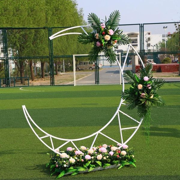 party decoration 2021 wedding arch background shelf wrought iron moon ornaments scene props supplies
party decoration 2021 wedding arch background shelf wrought iron moon ornaments scene props supplies
