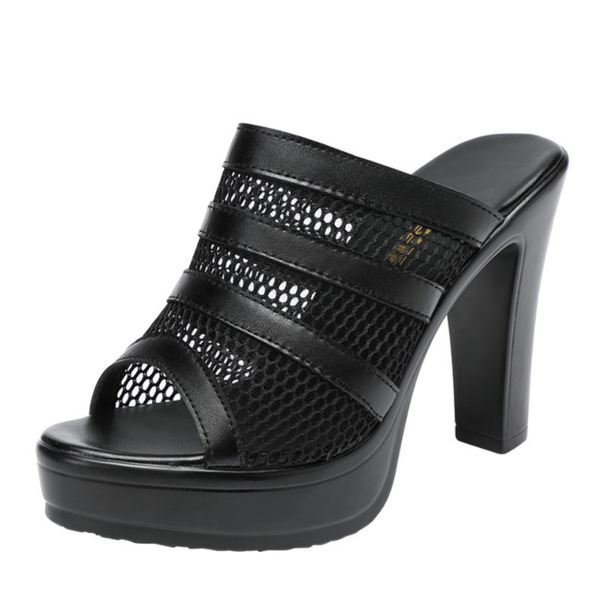 sandals high heel women 2021summer fashion femininos genuine leather slides size35-43 slippers ladies 10cm party dress shoe, Black
sandals high heel women 2021summer fashion femininos genuine leather slides size35-43 slippers ladies 10cm party dress shoe, Black
