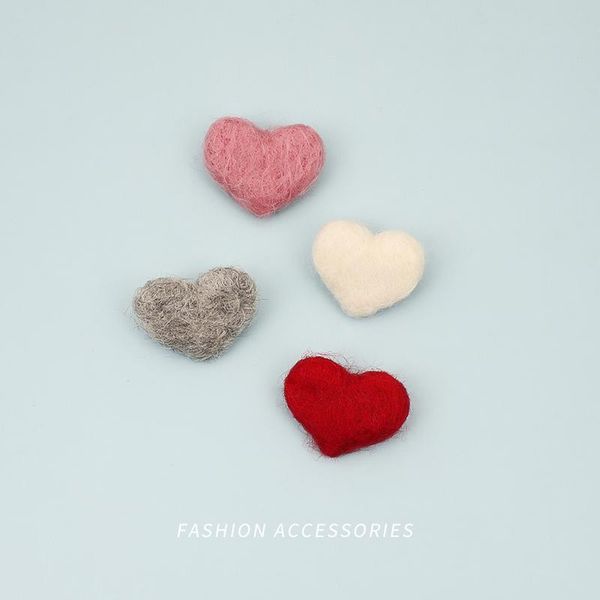 pins, brooches heart brooch female lovely badge diy wool felt decoration peach sweater pin clothing accessory for girl, Gray
pins, brooches heart brooch female lovely badge diy wool felt decoration peach sweater pin clothing accessory for girl, Gray