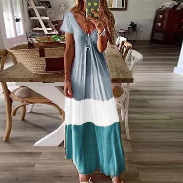 casual dresses women's fashion patchwork sleeveless spaghetti strap v-collar long dress holiday vestidos summer beach robe, Black;gray
casual dresses women's fashion patchwork sleeveless spaghetti strap v-collar long dress holiday vestidos summer beach robe, Black;gray