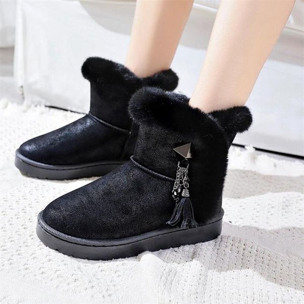 boots women tassels snow female winter warm plush mid-calf woman pashion plat with shoes pink gray black 35-41
boots women tassels snow female winter warm plush mid-calf woman pashion plat with shoes pink gray black 35-41