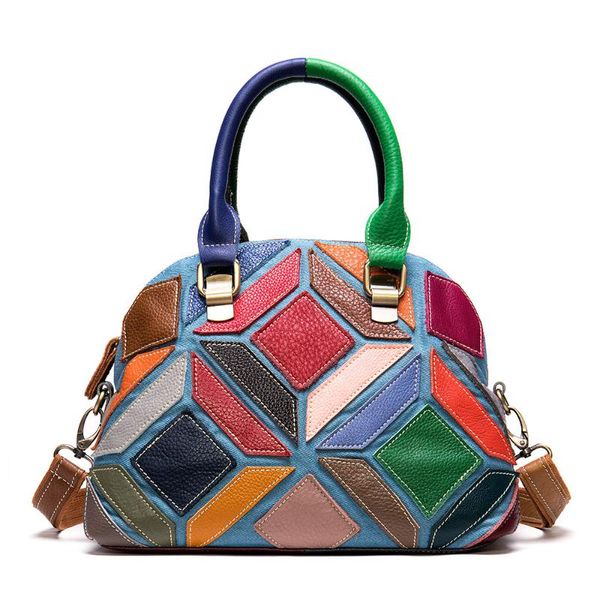 evening bags fashion patchwork handbag women's tote bag genuine leather luxury handbags women designer shoulder ladies hand sac
evening bags fashion patchwork handbag women's tote bag genuine leather luxury handbags women designer shoulder ladies hand sac