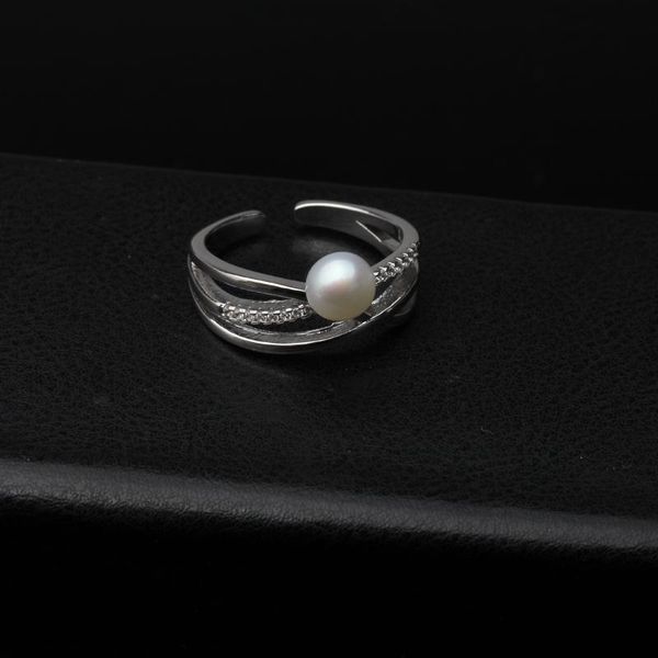 cluster rings real natural freshwater pearl wedding ring fashion 925 sterling silver women engagement zircon elegant gifts, Golden;silver
cluster rings real natural freshwater pearl wedding ring fashion 925 sterling silver women engagement zircon elegant gifts, Golden;silver