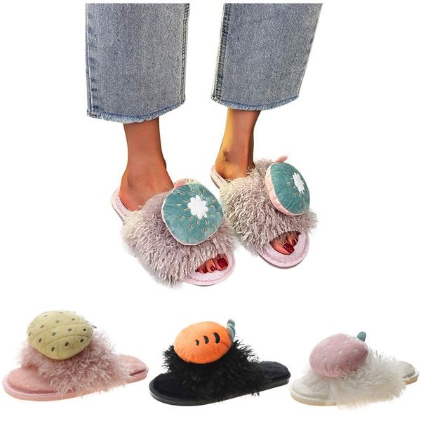 slippers women ball home slipper plush ladies warm short furry women's shoes fashion comfort fur woman soft bottom female footwear, Black
slippers women ball home slipper plush ladies warm short furry women's shoes fashion comfort fur woman soft bottom female footwear, Black