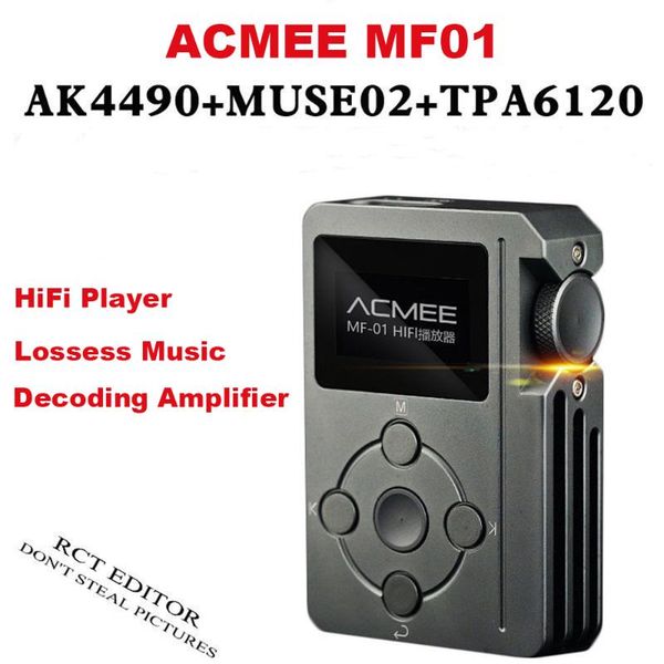 & mp4 players original acmee mf01 lossess music player hifi metal material amp dac ak4490 32bit 384k dsd decoding support car output
& mp4 players original acmee mf01 lossess music player hifi metal material amp dac ak4490 32bit 384k dsd decoding support car output