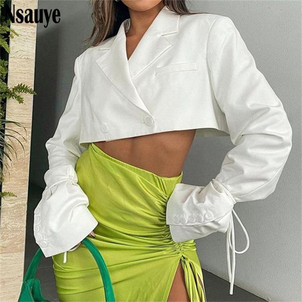 women's suits & blazers nsauye elegant brown women short blazer office ladies autumn winter 2021 casual jacket long sleeve coat vintag, White;black
women's suits & blazers nsauye elegant brown women short blazer office ladies autumn winter 2021 casual jacket long sleeve coat vintag, White;black