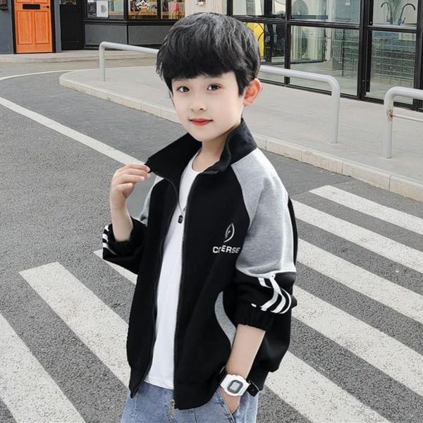 jackets boys jacket spring and autumn children's cardigan long-sleeved sports baseball uniform male baby outerwear, Blue;gray
jackets boys jacket spring and autumn children's cardigan long-sleeved sports baseball uniform male baby outerwear, Blue;gray
