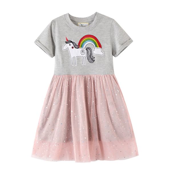 2-7 years girls dress embroideried with horse bird and rainbow with mesh dress girl kids summer outfit princess party dress, Red;yellow
2-7 years girls dress embroideried with horse bird and rainbow with mesh dress girl kids summer outfit princess party dress, Red;yellow