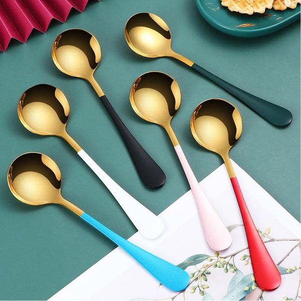 spoons 1 pc korea style stainless steel dessert spoon retro shovel coffee cutlery fork kitchen tableware picnic accessories
spoons 1 pc korea style stainless steel dessert spoon retro shovel coffee cutlery fork kitchen tableware picnic accessories
