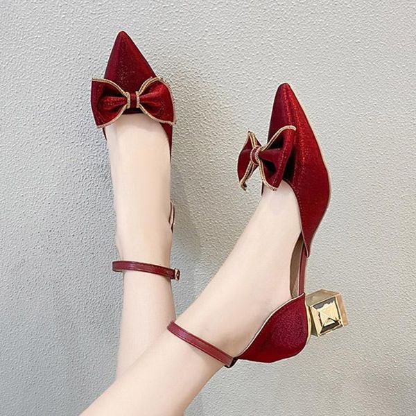 sandals women 2021 summer shoes woman ankle strap pumps bowtie pointed toe dress gold med heels office lady shoe 9247g, Black
sandals women 2021 summer shoes woman ankle strap pumps bowtie pointed toe dress gold med heels office lady shoe 9247g, Black