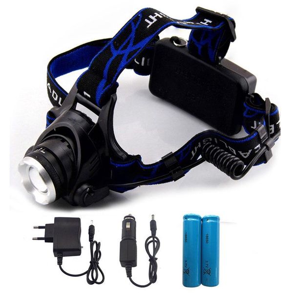 zoomable power headlamp 18650 led headlight rechargeable waterproof xm-l t6 2000lm head lamp lantern torch charger
zoomable power headlamp 18650 led headlight rechargeable waterproof xm-l t6 2000lm head lamp lantern torch charger