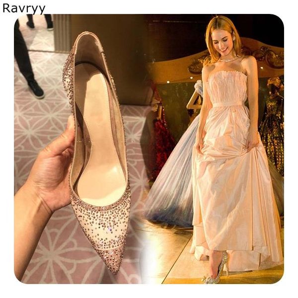 dress shoes chic bling woman high heels ins fashion mesh rhinestone pointed toe slip-on female party shoe pump single, Black
dress shoes chic bling woman high heels ins fashion mesh rhinestone pointed toe slip-on female party shoe pump single, Black