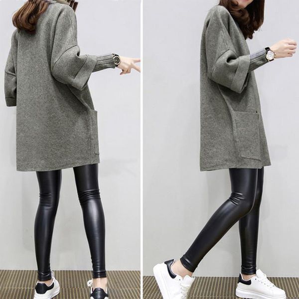 women's sweaters ly women fake two pieces sweatershirt winter autumn thick loose pullover plus size m99, White;black
women's sweaters ly women fake two pieces sweatershirt winter autumn thick loose pullover plus size m99, White;black