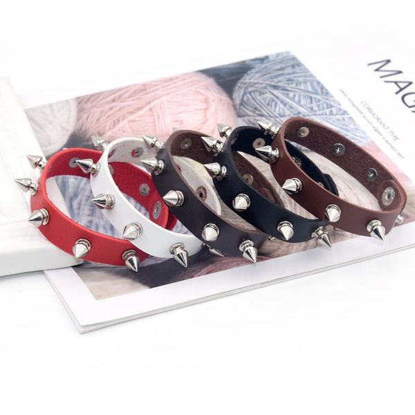 belts 1pc unique pointed spike shoes rivet wide bracelet leather punk rock gothic men's jewelry, Black;brown
belts 1pc unique pointed spike shoes rivet wide bracelet leather punk rock gothic men's jewelry, Black;brown