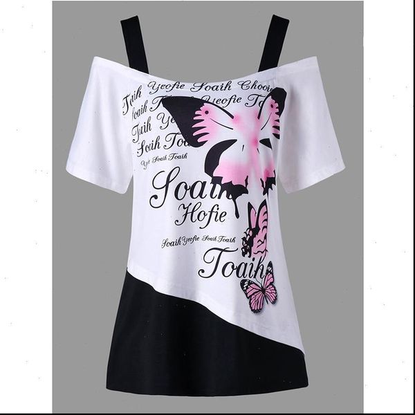women blouses shirts cold shoulder butterfly print blouses girl short sleeve loose shirt women clothes ws8078m, White
women blouses shirts cold shoulder butterfly print blouses girl short sleeve loose shirt women clothes ws8078m, White