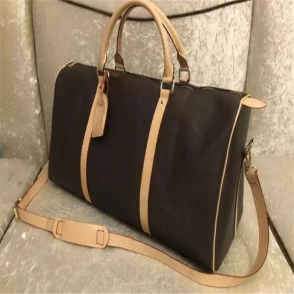 2022 new mens 55cm large travel luggage bag key and lock men totes leather handbag duffle bag courrier shoulder bags crossbody handbags 
2022 new mens 55cm large travel luggage bag key and lock men totes leather handbag duffle bag courrier shoulder bags crossbody handbags