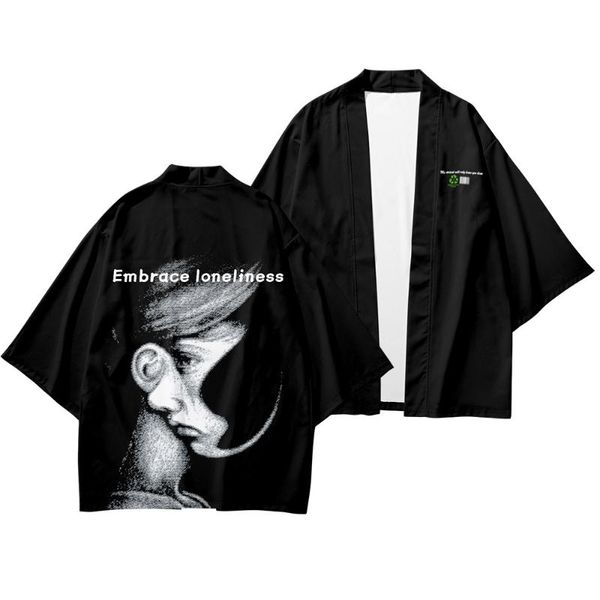 ethnic clothing japanese style men black print kimono and pant set hip hop cardigan coats harajuku casual loose streetwear, Red
ethnic clothing japanese style men black print kimono and pant set hip hop cardigan coats harajuku casual loose streetwear, Red