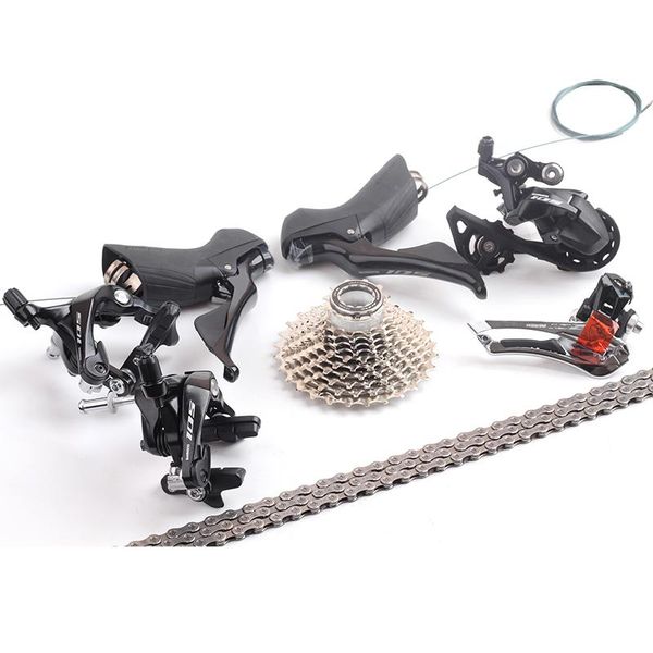 bike derailleurs 105 r7000 2x11 22 speed road bicycle mechanical groupset derailluer kit calipers silver&black without crankset
bike derailleurs 105 r7000 2x11 22 speed road bicycle mechanical groupset derailluer kit calipers silver&black without crankset