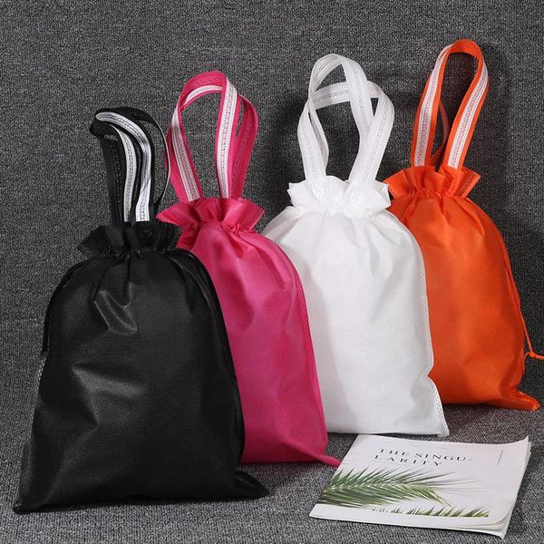 storage bags 2pcs/bag cue non-woven drawstring pocket women's hand shoes dust-proof convenient home supplies organizer
storage bags 2pcs/bag cue non-woven drawstring pocket women's hand shoes dust-proof convenient home supplies organizer
