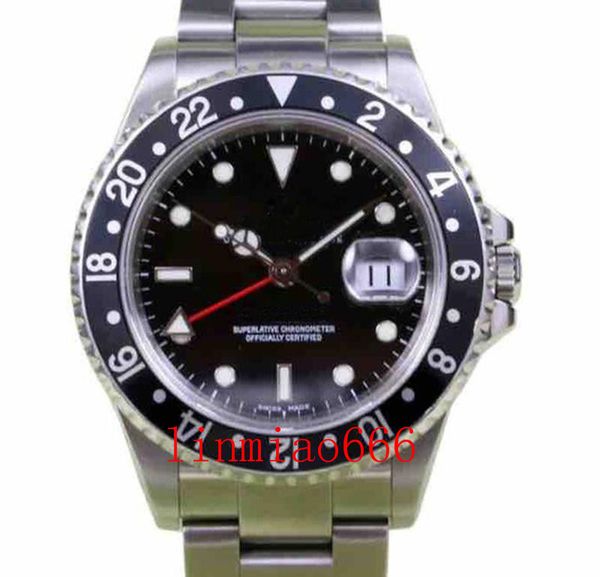 40mm automatic black dial rotatable bezel men wristwatch mens watches with 316l stainless steel bracelet and dot hour markers, Slivery;brown
40mm automatic black dial rotatable bezel men wristwatch mens watches with 316l stainless steel bracelet and dot hour markers, Slivery;brown